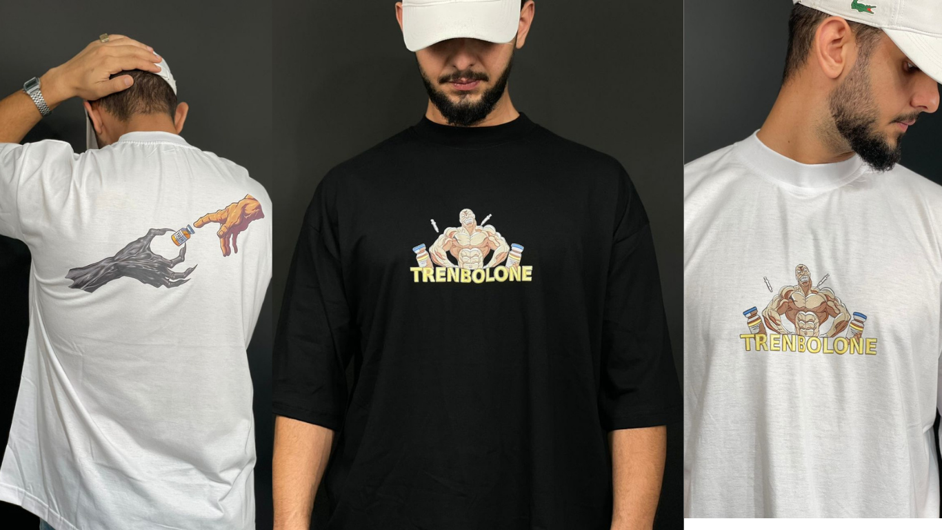 T-shirt Over-size Tren